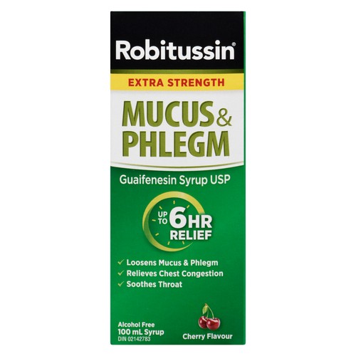 Robitussin Extra Strength Cough & Cold Syrup 100 ml