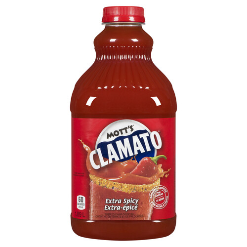 Mott's Cocktail Clamato Extra Spicy 1.89 L (bottle)