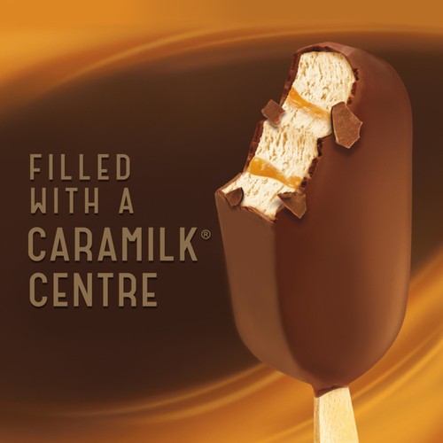 Cadbury Caramilk Frozen Dessert Bars 5 x 80 ml