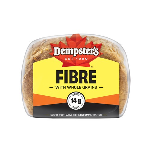 Dempster's Bread Fibre With Whole Grains 600 g