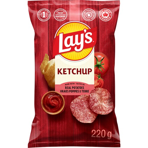 Lay’s Potato Chips Ketchup Flavoured 220 g