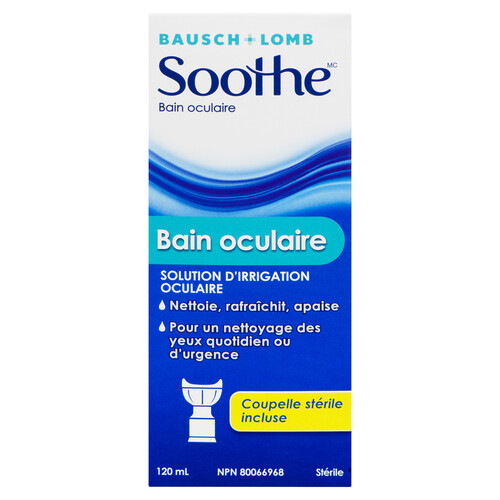 Bausch + Lomb Soothe Eye Wash 120 ml