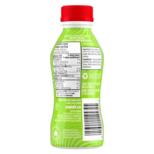 Yoplait Yop 1.5% Drinkable Yogurt Tropical 200 ml (bottle)