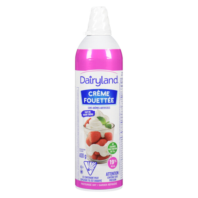 Dairyland Whipped Cream 400 g Voilà Online Groceries & Offers