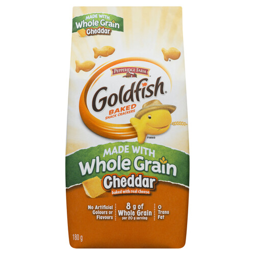 Pepperidge Farm Goldfish Crackers Whole Grain Cheddar 180 g