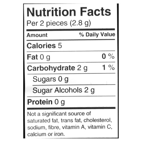 Excel White Gum Sugar Free Spearmint 4 Pack 