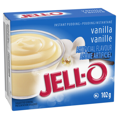 Jell-O Instant Pudding Mix Vanilla 102 g