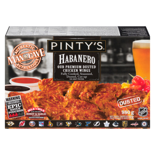 Pinty's Frozen Dusted Chicken Wings 980 g