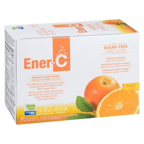 Ener-C Sugar-Free Vitamin C Drink Mix Orange 30 x 5.35 g 