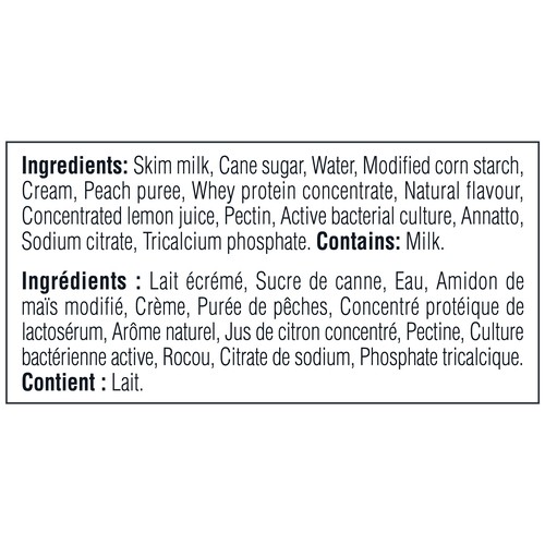 iÖGO 1% Yogurt Pouch Creamy Peach 2 kg