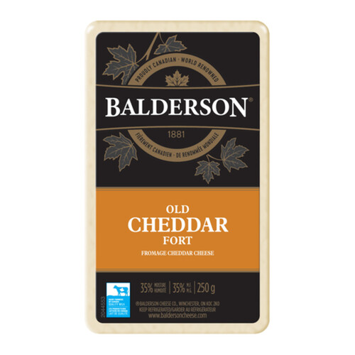 Balderson Cheese Cheddar Old White 250 g