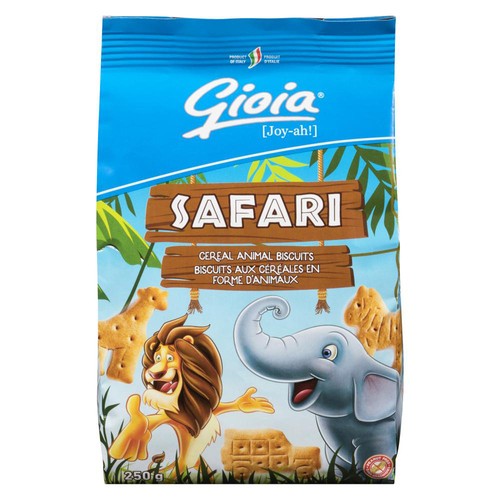 Gioia Cereal Animal Biscuits Safari 250 g