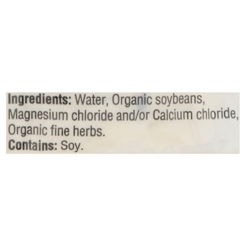 Unisoya Organic Tofu Fine Herbs 454 g