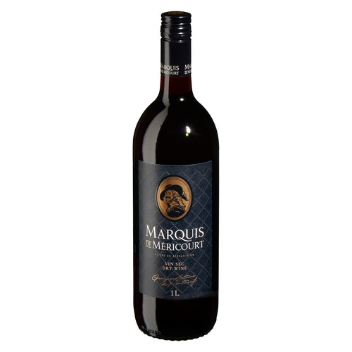 Marquis de Méricourt Dry Red Wine 1 L (bottle)