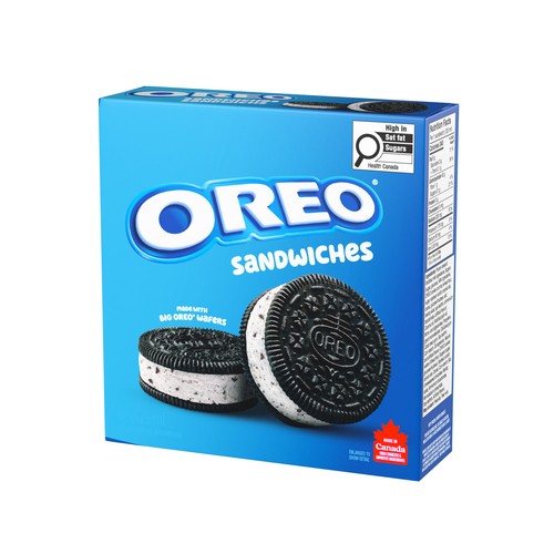 Oreo Frozen Dessert Sandwiches 4 x 125 ml