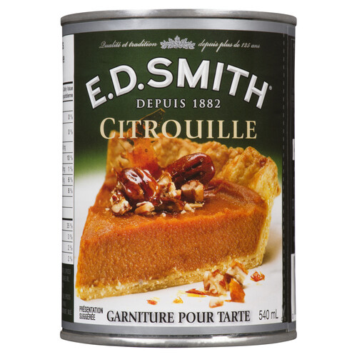 E.D. Smith Pie Filling Pumpkin 540 ml