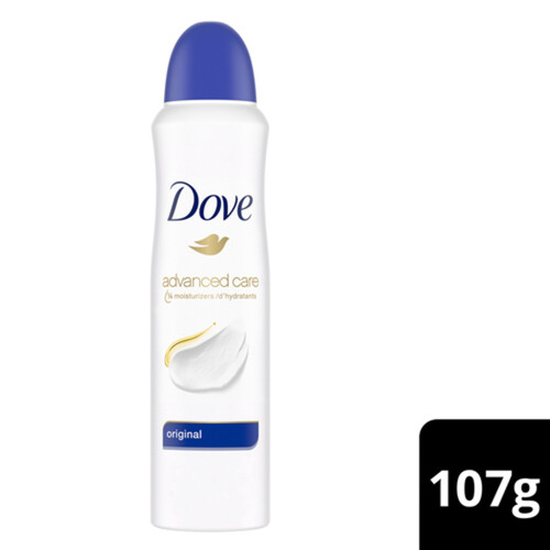 Dove Advanced Care Dry Spray Antiperspirant Original Clean For Women 107 g