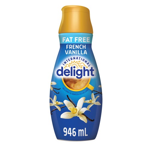 International Delight Fat Free Coffee Creamer French Vanilla 946 ml