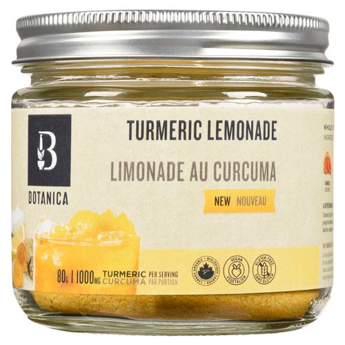 Botanica Turmeric Lemonade Supplements 80 g