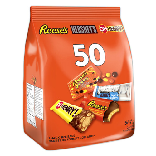 Hershey's Halloween Chocolate Assorted 50 Count 567 g