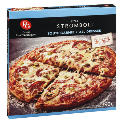 Plaisirs Gastronomiques Frozen Stromboli All Dressed Pizza 390 g