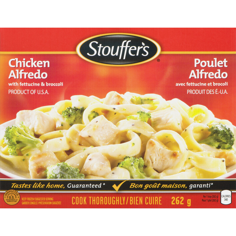 Stouffer's Chicken Alfredo 262 g (frozen) Voilà Online Groceries & Offers