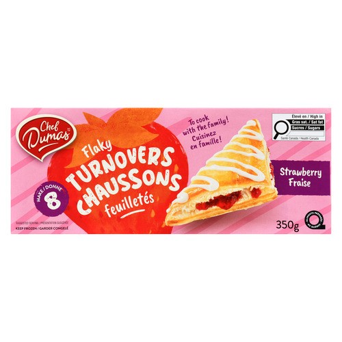 Chef Dumas Turnover Kit Strawberry 350 g (frozen)