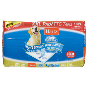 Hartz Home Protection Dog Pads XXL 40 Pack - Voilà Online Groceries