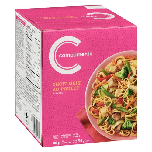 Compliments Chow Mein Chicken 400 g (frozen)