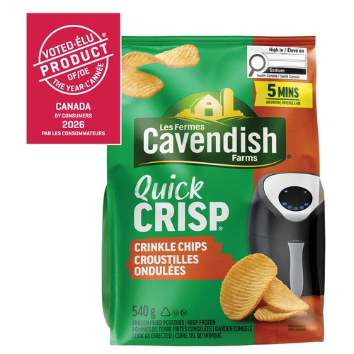 Cavendish Farms Flavour Crisp Frozen Fries Classic Crinkle Cut 650 g