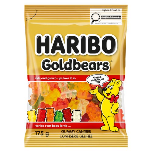 Haribo Gummies Gold Bear Original 175 g
