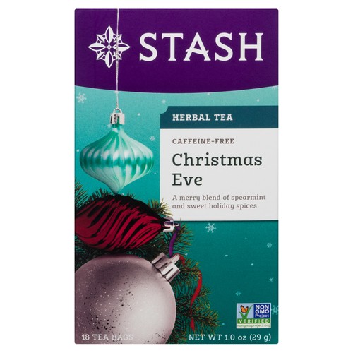 Stash Caffeine-Free Herbal Tea Christmas Eve Holiday Spices 18 Tea Bags 
