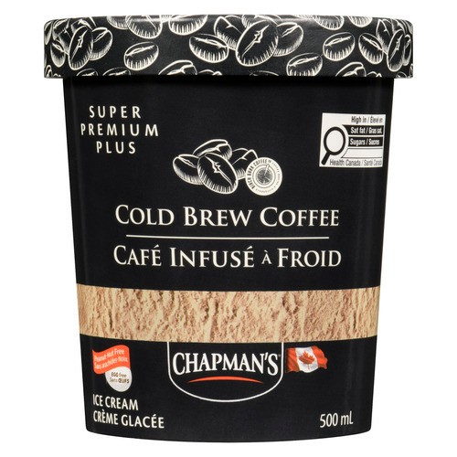 Chapman's Super Premium Plus Ice Cream Cold Brew Coffee 500 ml