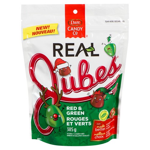 Dare Real Jubes Candy Red & Green 385 g