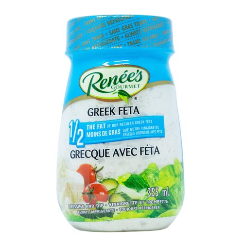 Renée’s Salad Dressing Light Greek Feta 355 ml