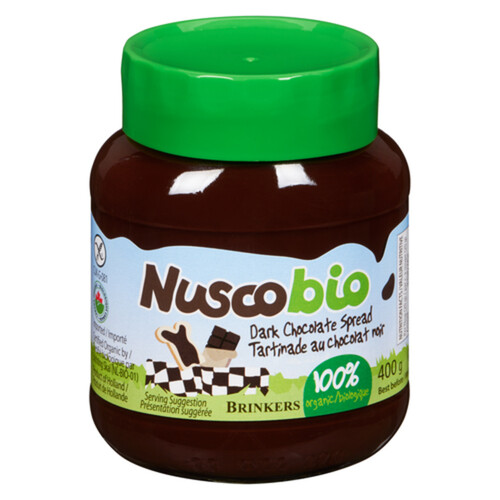 Nuscobio Dark Chocolate Spread 400 g