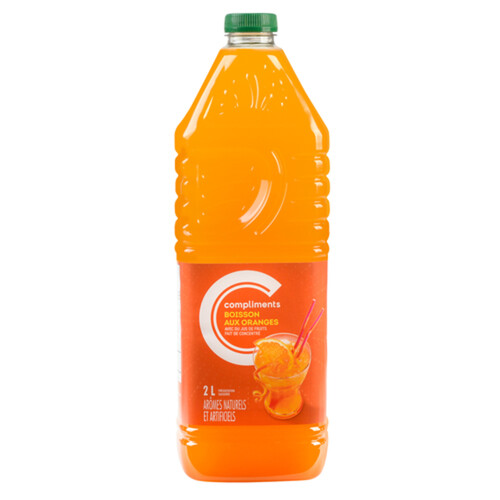 Compliments Drink Orange 2 L (bottle)