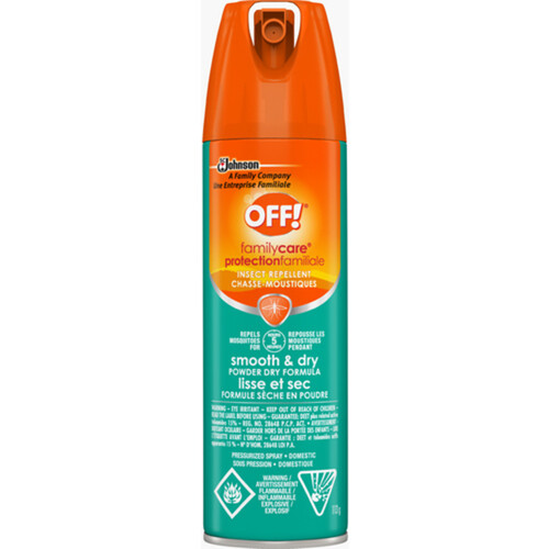 OFF! Family Care Insect Repellent Spray Smooth and Dry 113g
