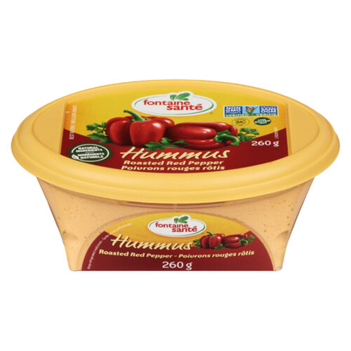 Fontaine Santé Hummus Roasted Red Pepper 260 g