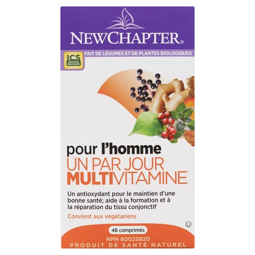New Chapter One Daily Every Man Multivitamin 48 Tablets