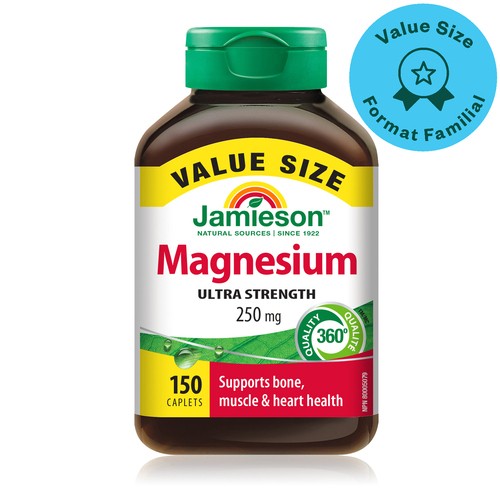 Jamieson Supplement Magnesium Value Pack 150 Count