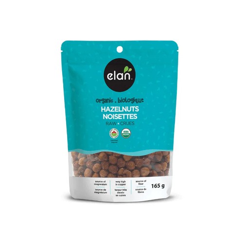 Elan Organic Hazelnuts Raw 165 g