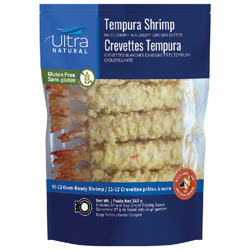 Ultra Gluten-Free Frozen Tempura Shrimp 340 g