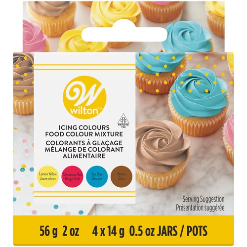 Wilton Icing Color Kit 4 Color x 14 g