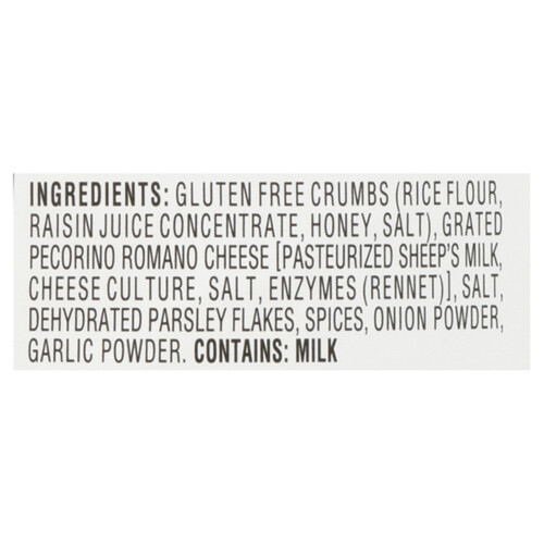 4C Gluten-Free Seasoned Bread Crumbs Italian Style With Romano Cheese 340 g