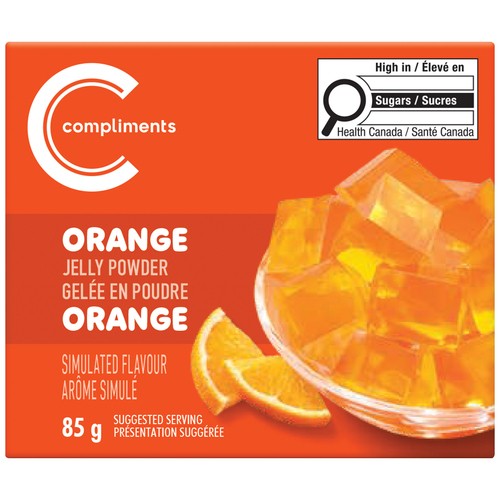 Compliments Jelly Powder Orange 85 g