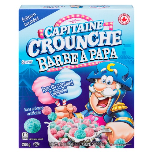 Cap'n Crunch Cereal Cotton Candy 288 g
