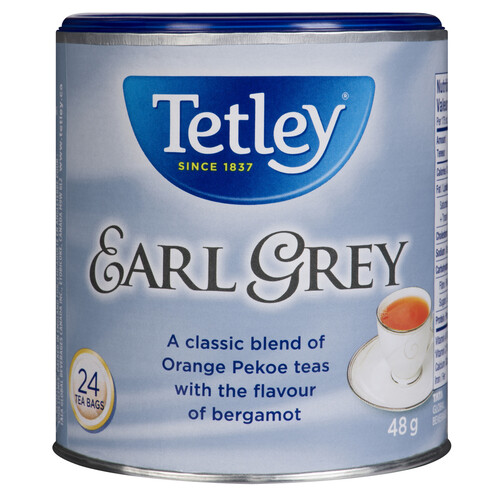 Tetley Tea Earl Grey 24 Tea Bags