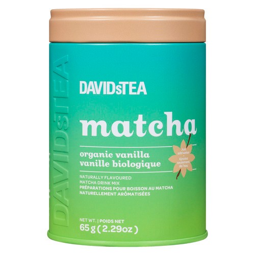 DAVIDsTEA Organic Matcha Vanilla 65 g