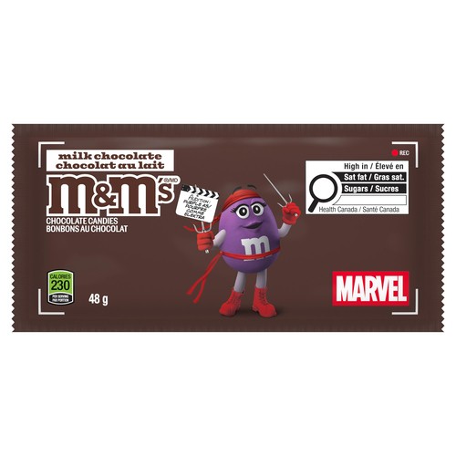 M&M's Milk Chocolate Candies Bag 48 g
